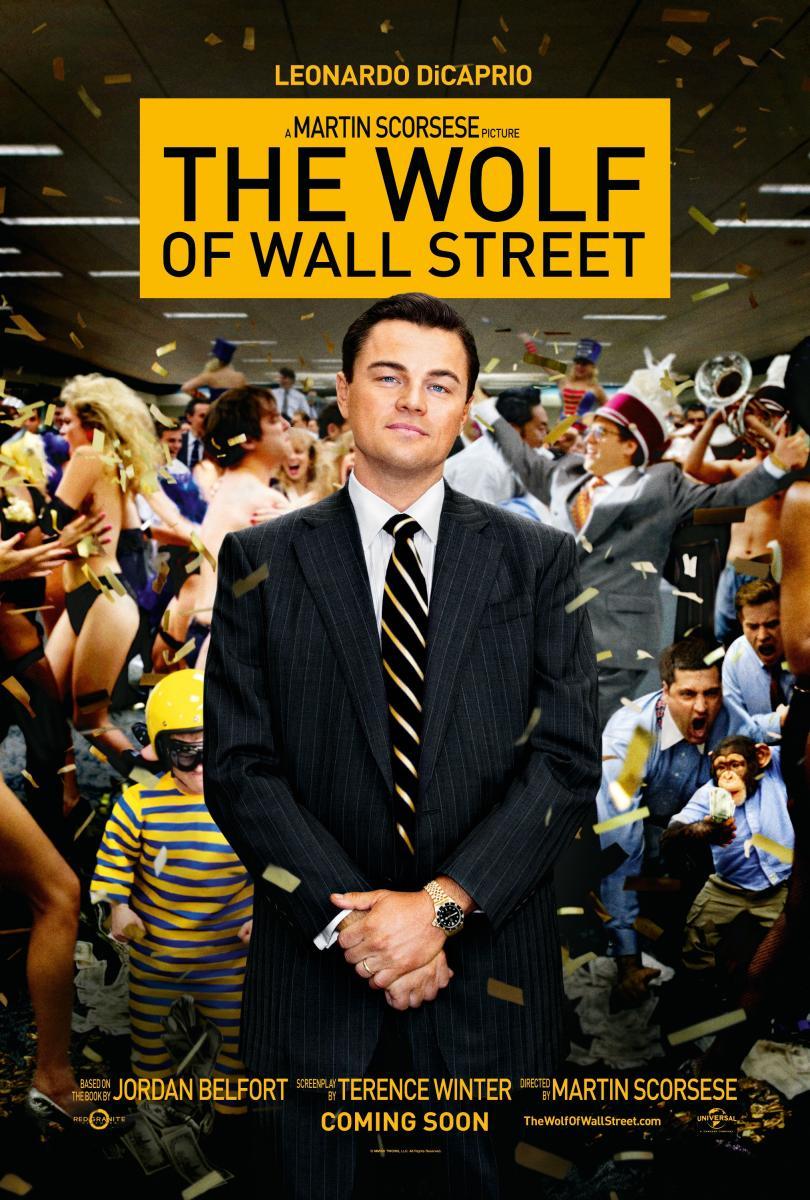 Poster of the film El Lobo de Wall Street